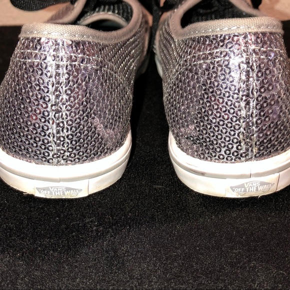 ❌SOLD❌Vans sequin sneakers - Picture 3 of 7